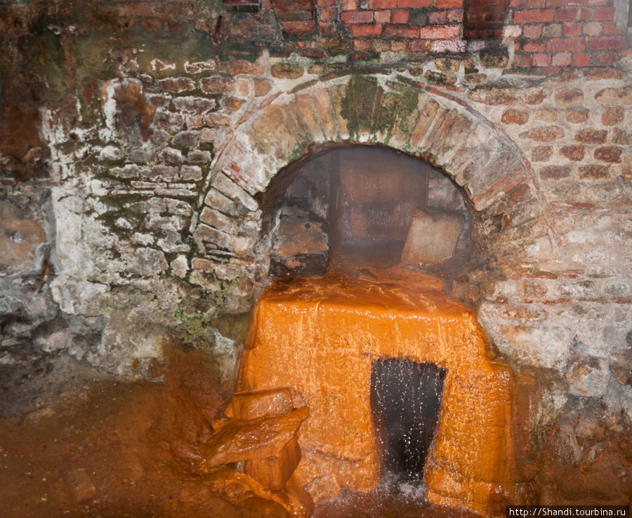 Горячий источник в Бате. Здесь купались еще древние римляне. Великобритания