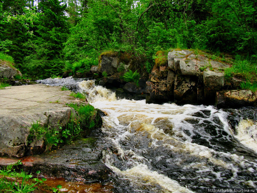 Водопады Северного Приладожья Питкяранта, Россия