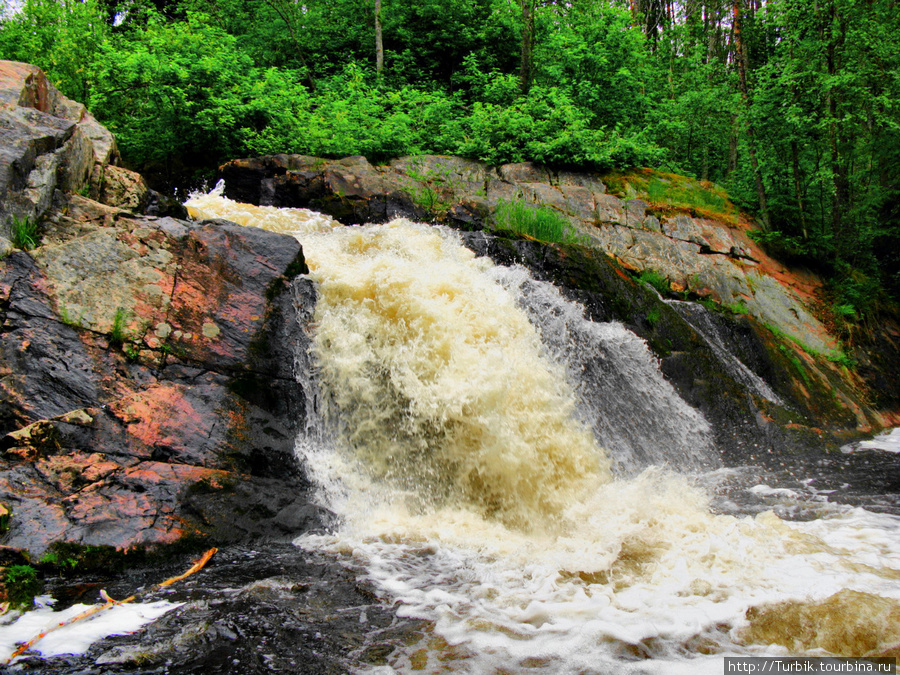 Водопады Северного Приладожья Питкяранта, Россия