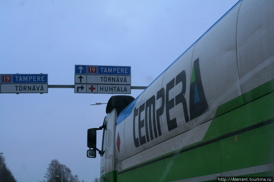 По дороге в Тампере Тампере, Финляндия