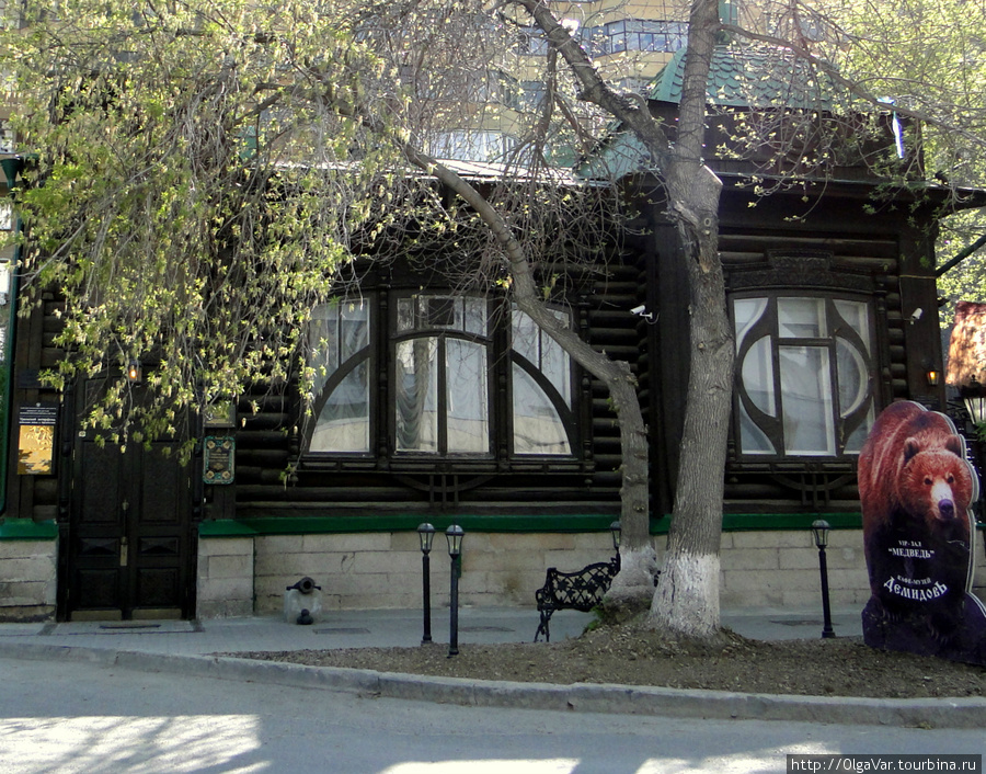 Дом Мишиных по улице Февральской революции. Екатеринбург, Россия