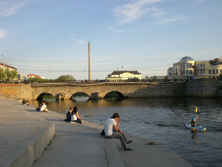 Река Исеть Екатеринбург, Россия