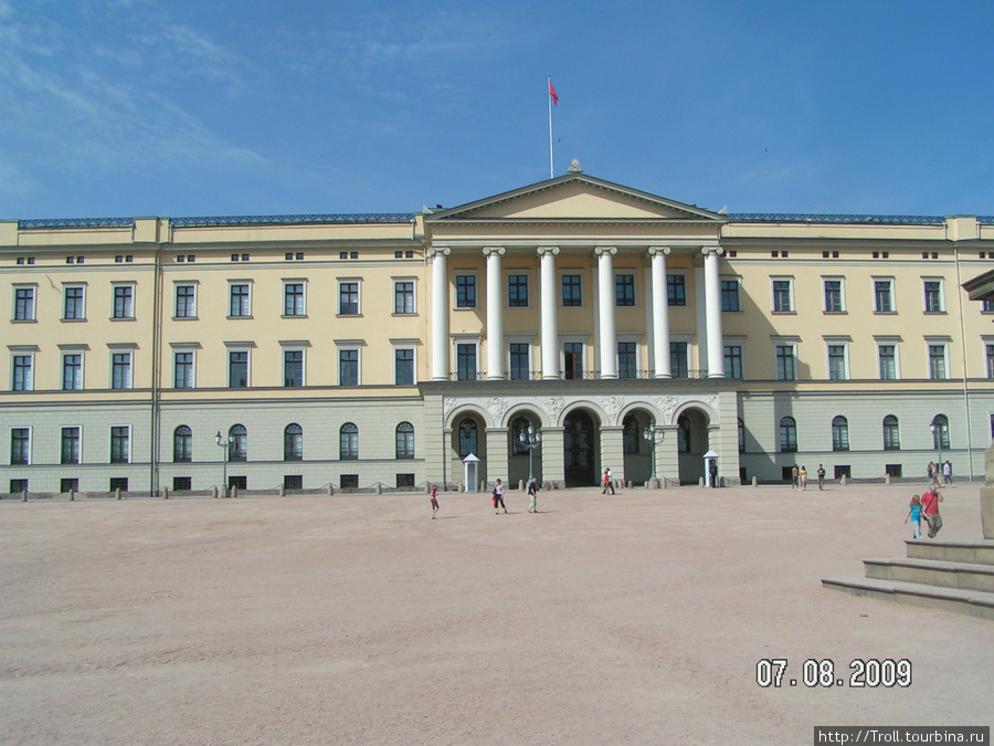 Королевский дворец Осло, Норвегия