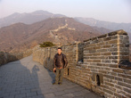 Я на Великой Китайской Стене в Мутианью близ Пекина.