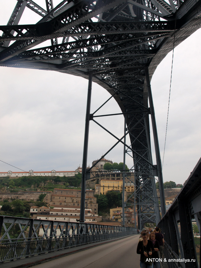 Первый уровень моста Порту, Португалия