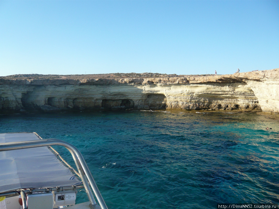 Прогулка на яхте, с купанием в Голубой бухте. Кипр