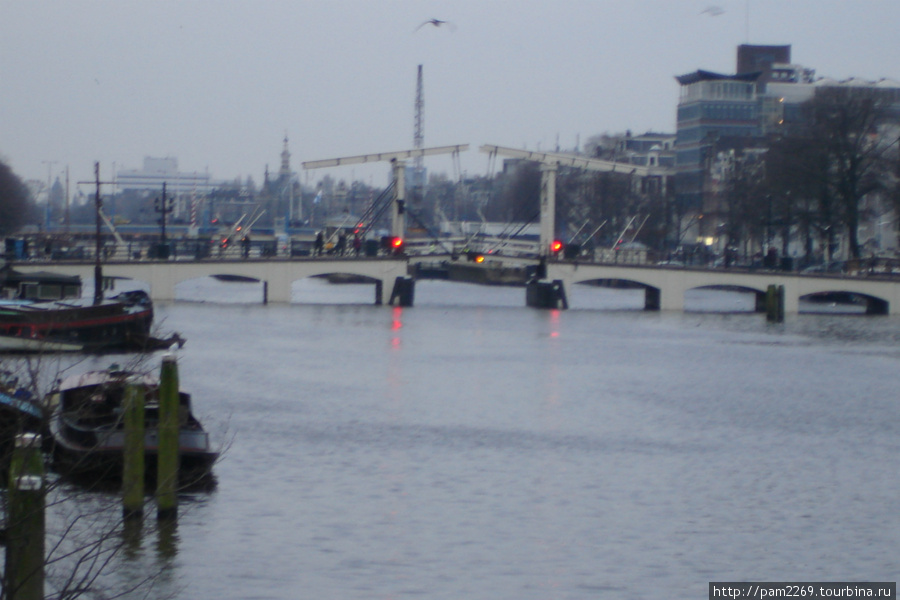 разводной мостик Амстердам, Нидерланды