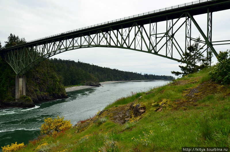 Гуляем по берегам Deception Pass Остров Уидби, CША