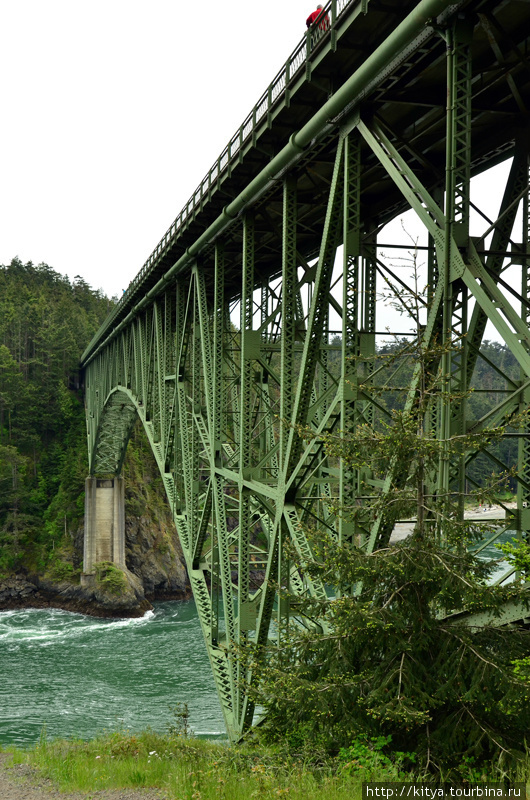 Гуляем по берегам Deception Pass Остров Уидби, CША