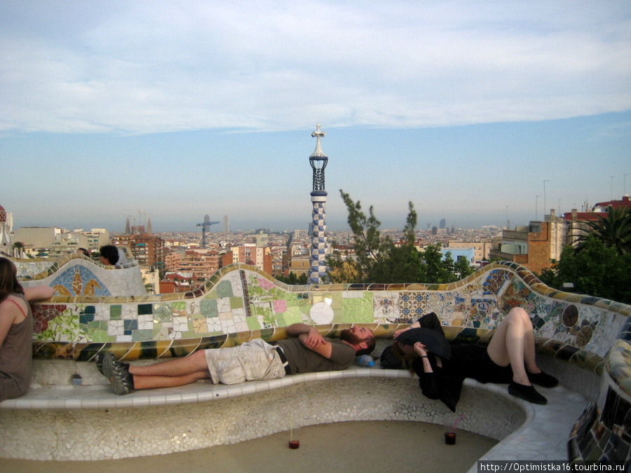 Народ расслабляется Барселона, Испания