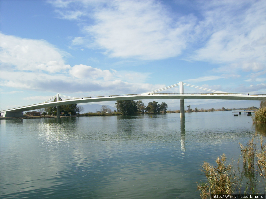 новый мост. Дельтебре, Испания