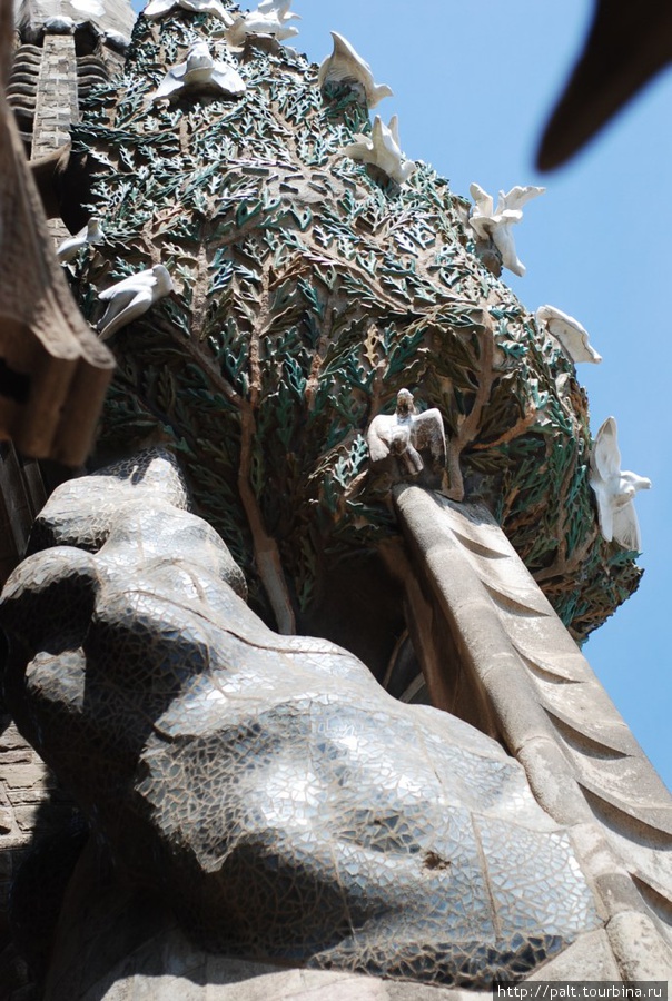 Голубки Гауди Барселона, Испания