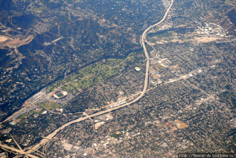 Пасадена и стадио Rose Bowl Лос-Анжелес, CША