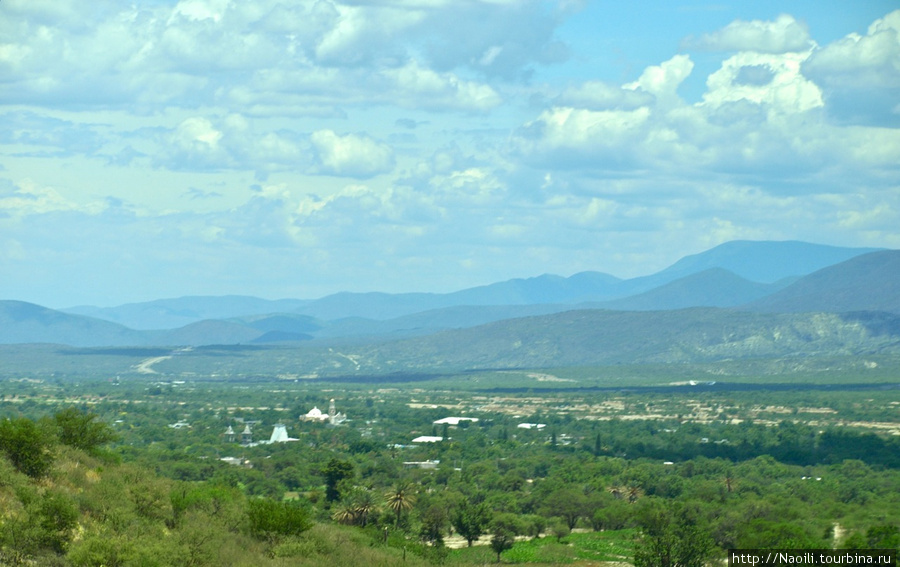 Дикие горные пейзажи Пуэблы Пуэбла, Мексика