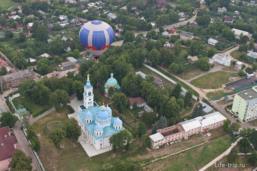 Короткое путешествие на воздушном шаре Москва и Московская область, Россия