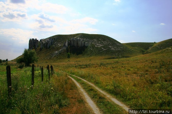 Меловые скалы Белокузьминовка, Украина