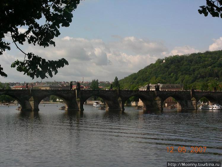 Один из самых знаменитых мостов в Праге Прага, Чехия
