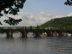 Один из самых знаменитых мостов в Праге