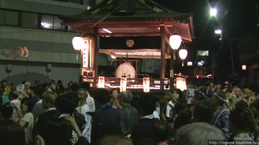 Танцуют ВСЕ! Ночные пляски в Гудзё (Gujo Odori) Гудзё, Япония