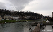 Река Зальцах и мост через нее