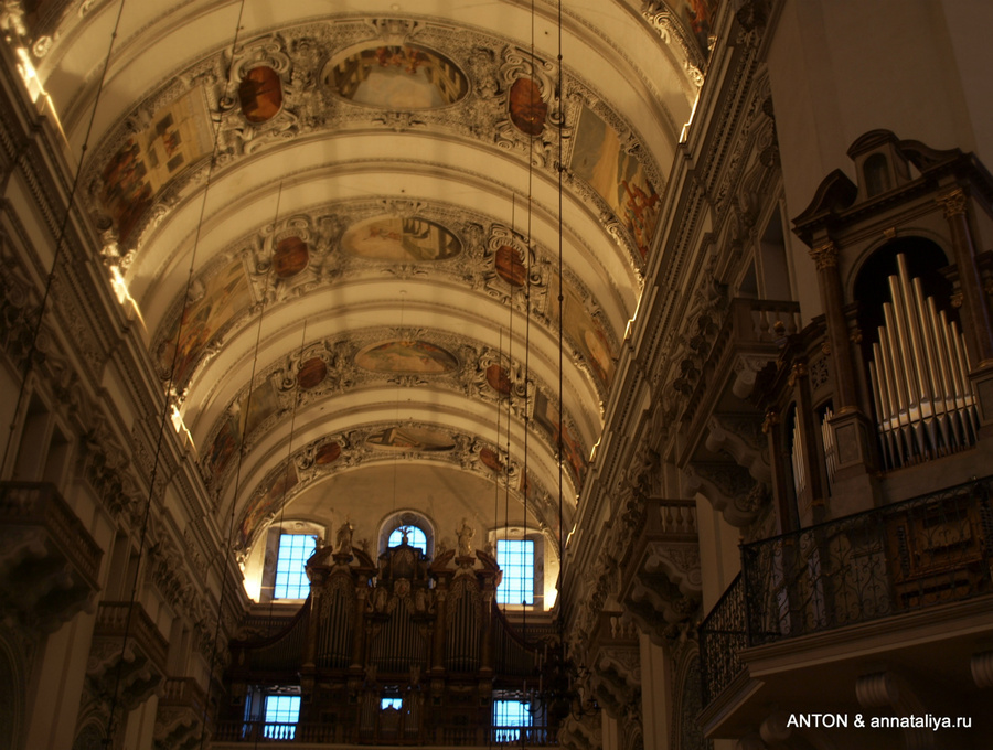 Убранство собора святого Рупрехта Зальцбург, Австрия
