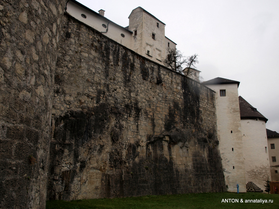 Внутренние стены замка Зальцбург, Австрия