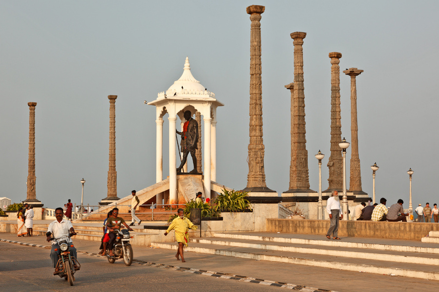 Понди — бывшая французская колония в Индии Пондишери, Индия