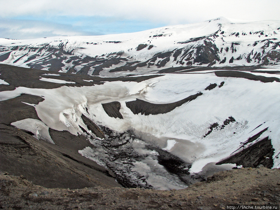 Deception Island - прогулка по кратеру в районе Telefon bay