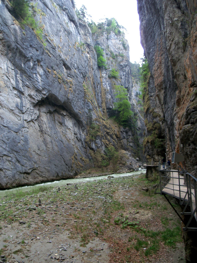 Ущелье Aareschlucht Майринген, Швейцария