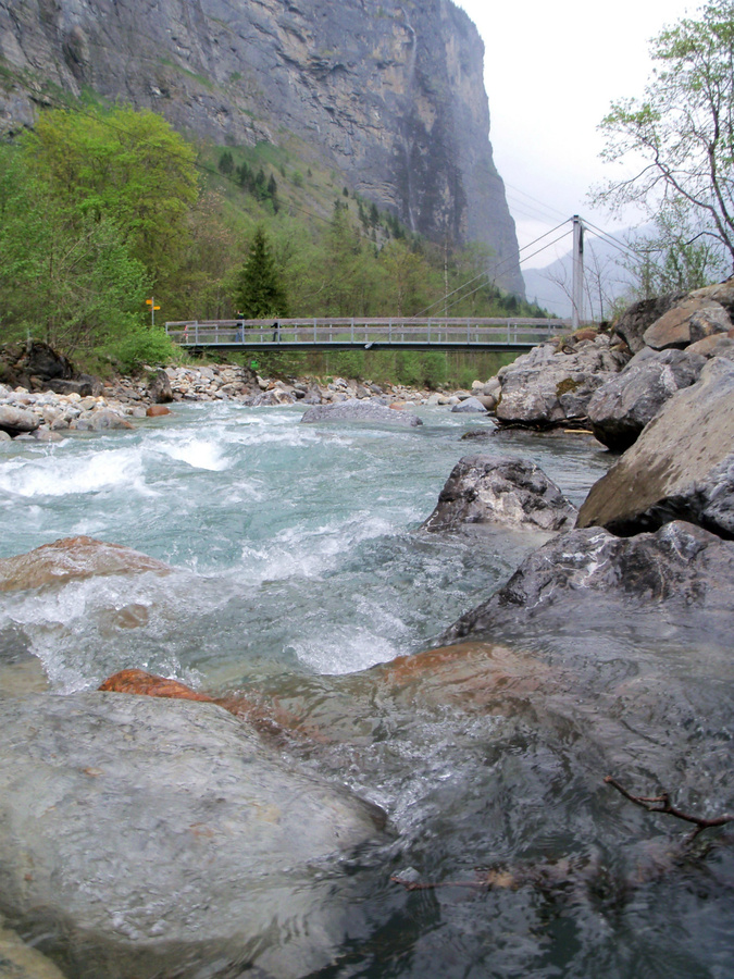 долина водопадов Лаутербрюнен, Швейцария