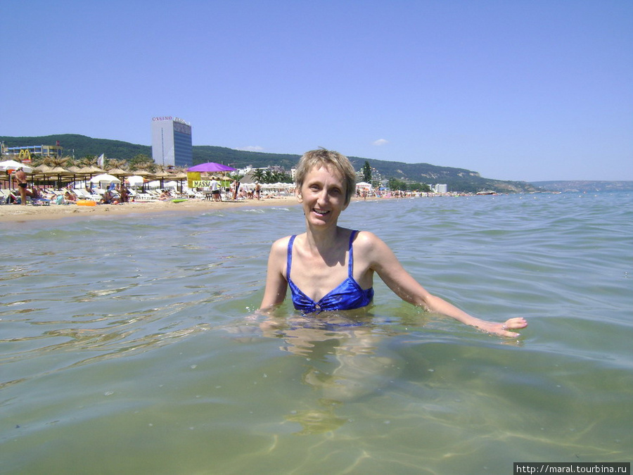 В море можно повстречать русалочку с морским именем Золотые Пески, Болгария