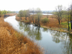 Река Уды в районе Песочина.