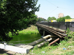 Река Лопань в районе улицы Маршала Конева