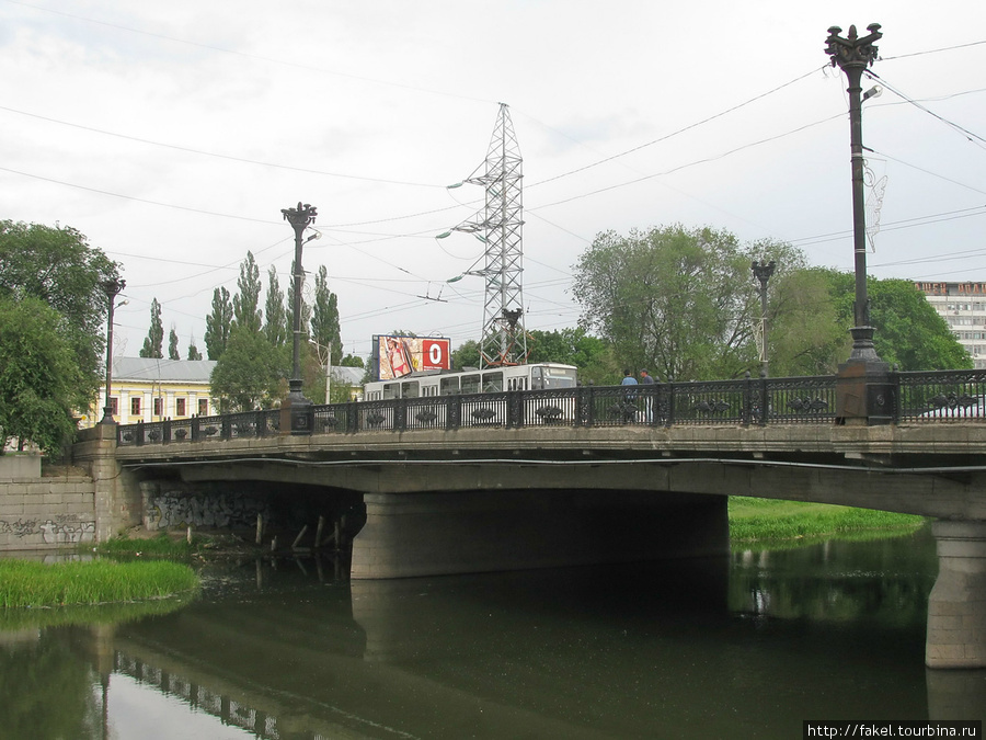 Река Харьков, Московский проспект Харьков, Украина