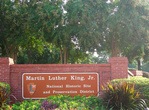 M.L. King historical site