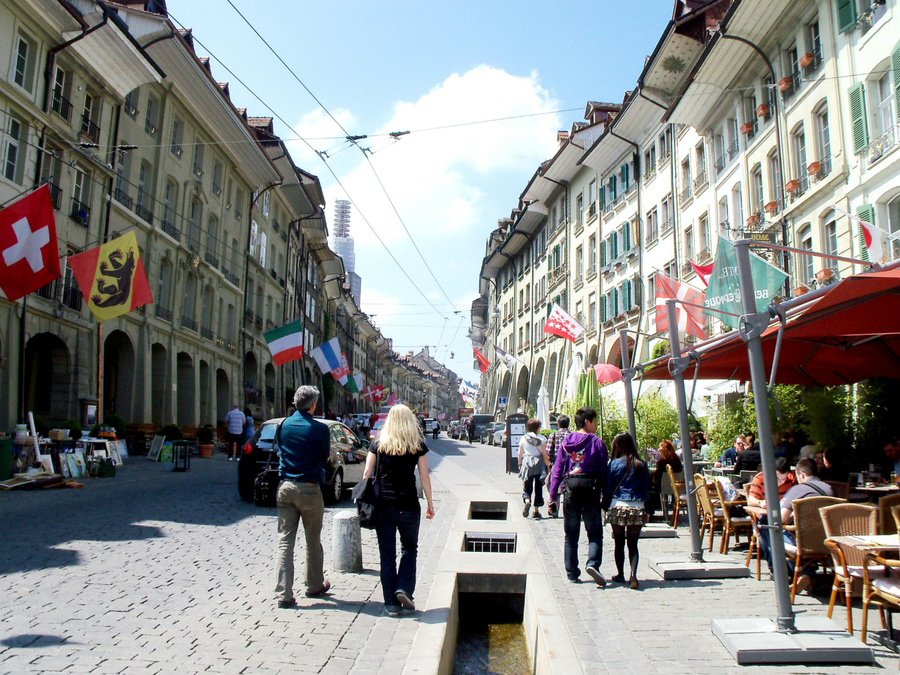 Весенний Берн Берн, Швейцария