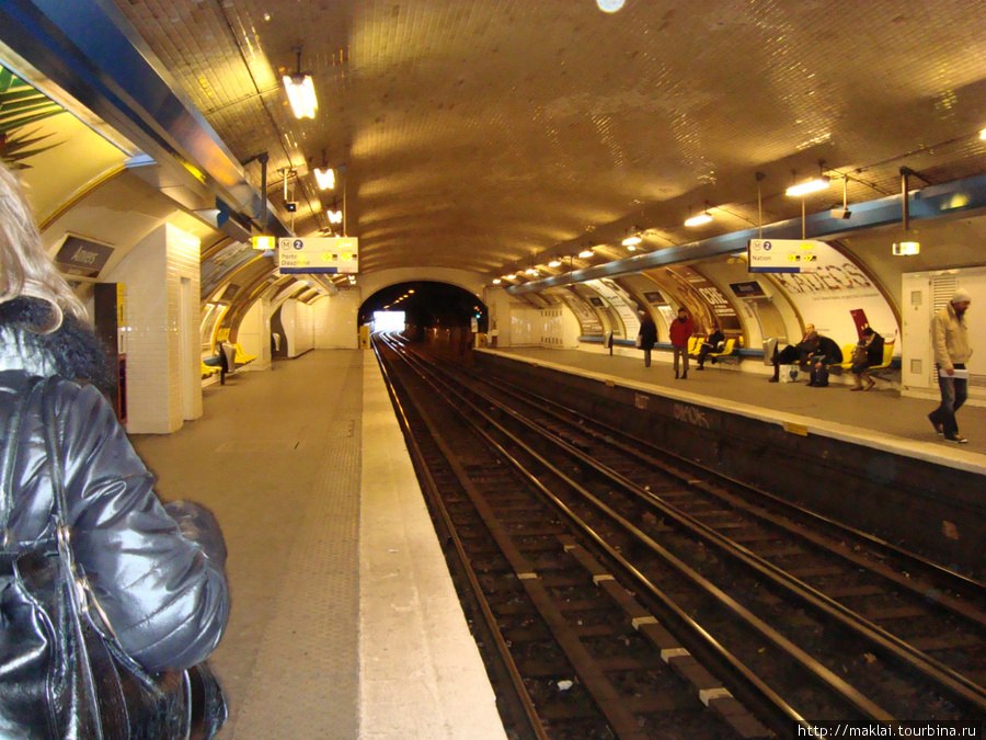 Парижское метро. Париж, Франция