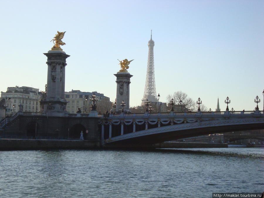 Париж. Мост Александра 3. Париж, Франция