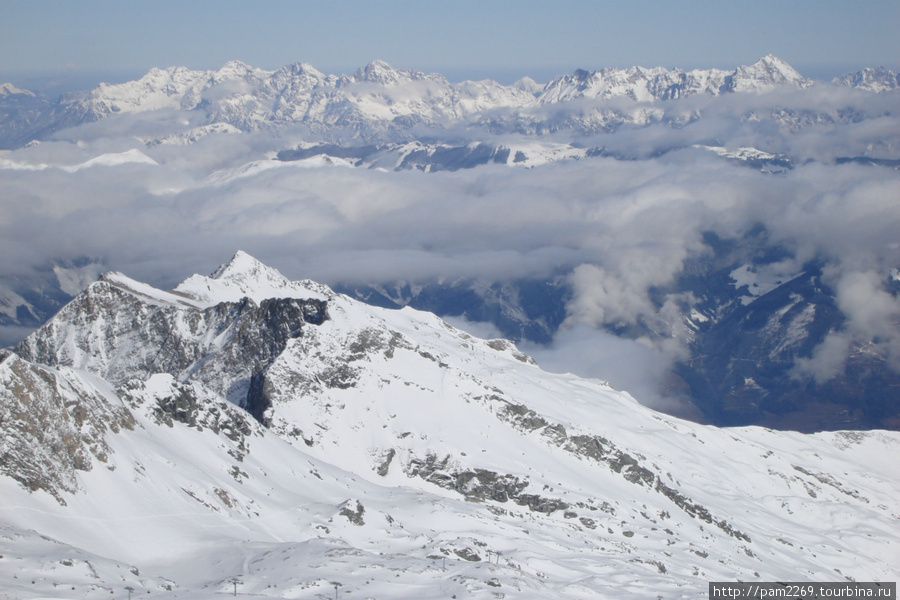 Ледник Китцштайнхорн или 3км над уровнем моря Капрун, Австрия