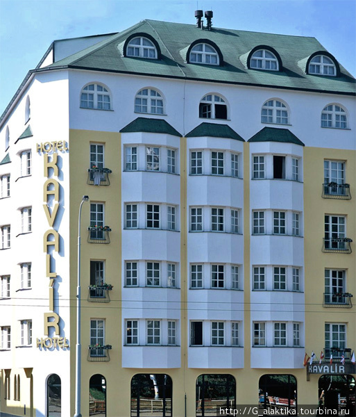 Вид отеля с наружи Прага, Чехия