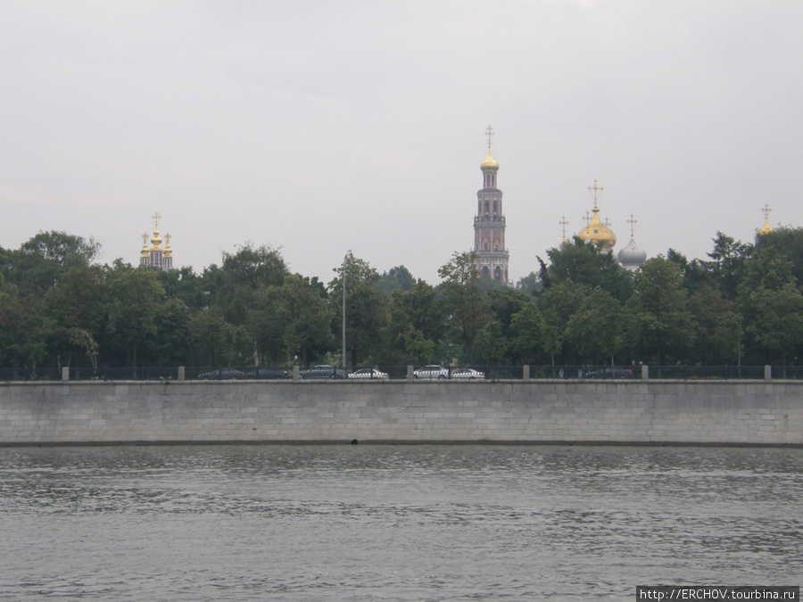 Прогулка по Москва-реке Москва, Россия