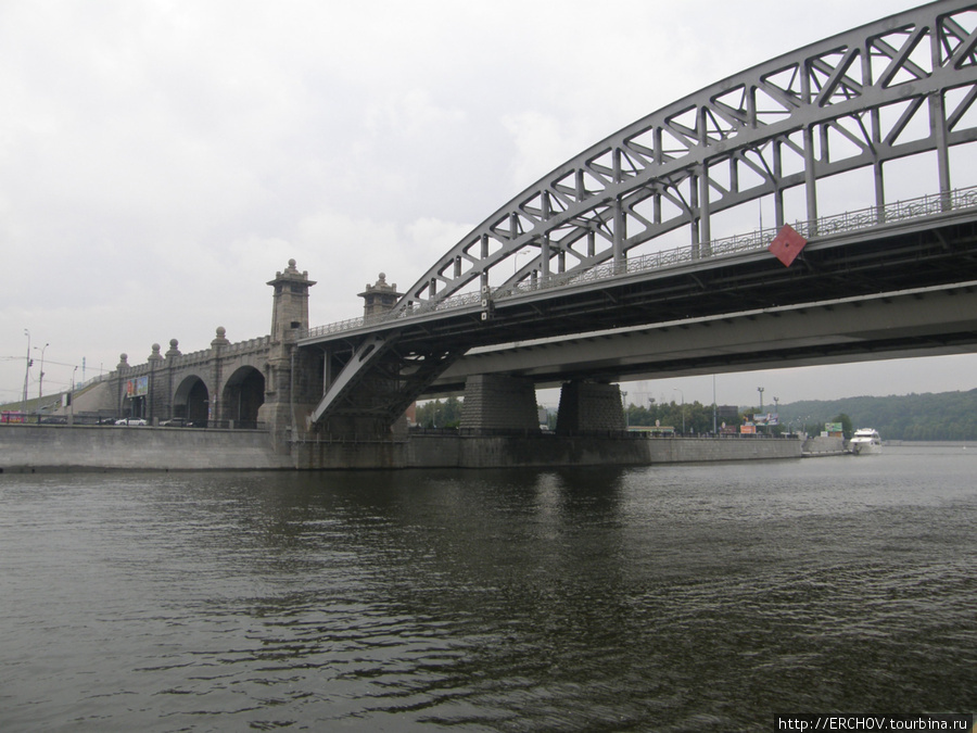 Прогулка по Москва-реке Москва, Россия