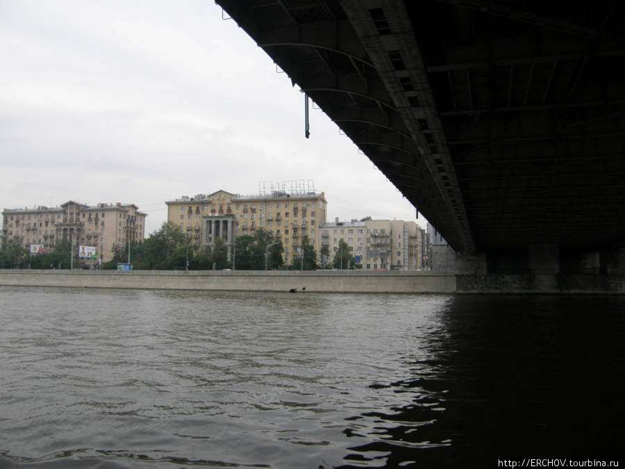 Прогулка по Москва-реке Москва, Россия