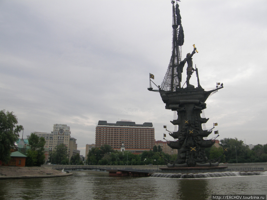 Прогулка по Москва-реке Москва, Россия