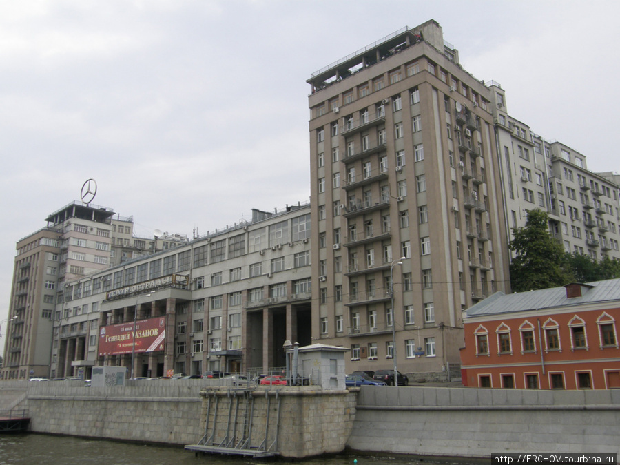 Прогулка по Москва-реке Москва, Россия