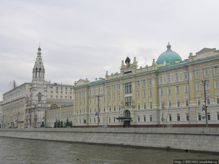 Прогулка по Москва-реке Москва, Россия