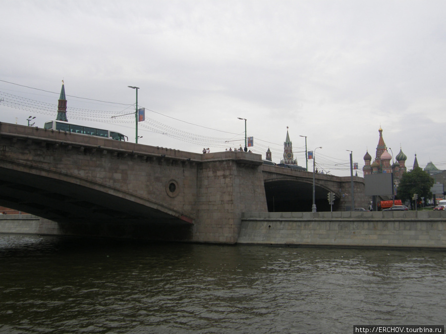 Прогулка по Москва-реке Москва, Россия