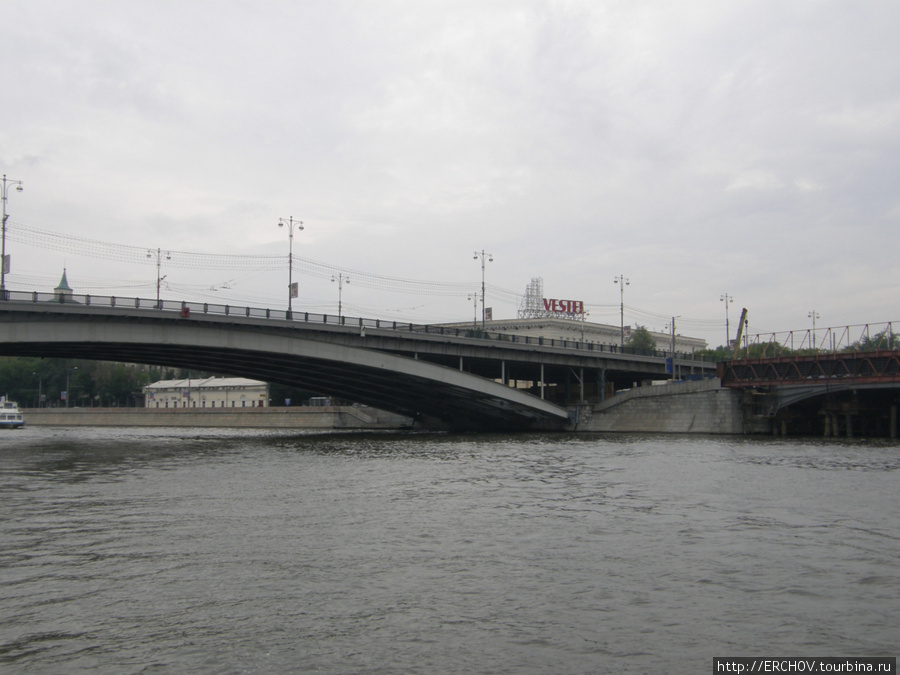 Прогулка по Москва-реке Москва, Россия