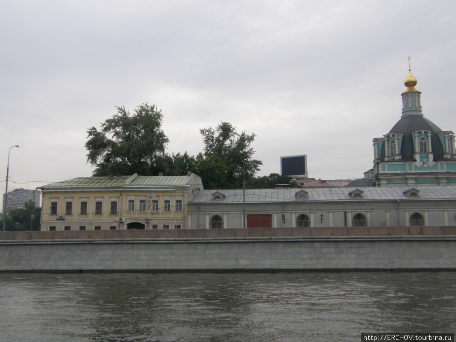 Прогулка по Москва-реке Москва, Россия