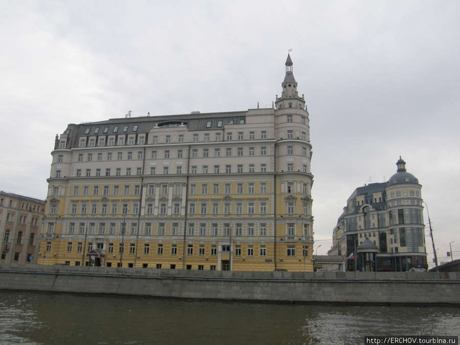 Прогулка по Москва-реке Москва, Россия